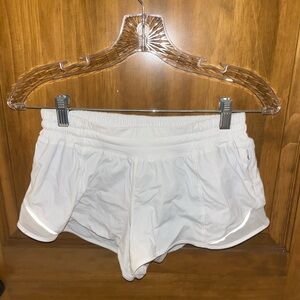 White lulu shorts!!